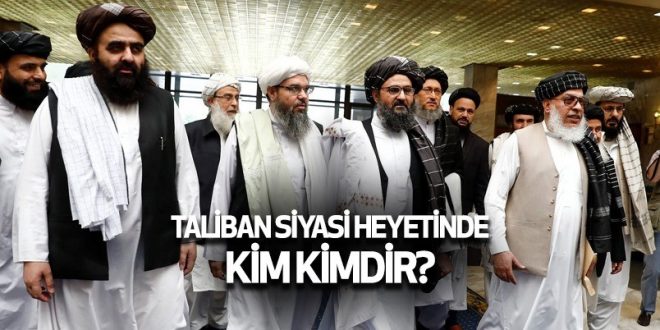 Taliban siyasi heyetinde kim kimdir?