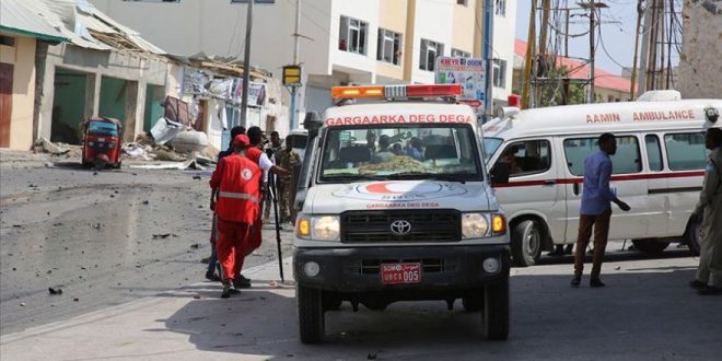 Somali'de Minibüse Bombalı Saldırısı