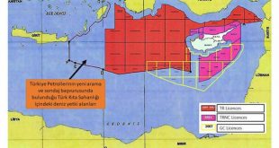 Türkiye'nin Doğu Akdeniz'de Yeni Ruhsat Başvurusu Yaptığı Sahalar