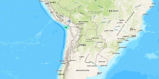 Şili'de 6,8 Büyüklüğünde Deprem