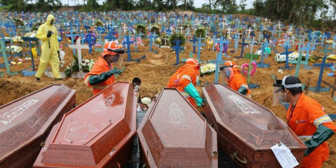 Dakikada bir Brezilyalı koronavirüs nedeniyle ölüyor