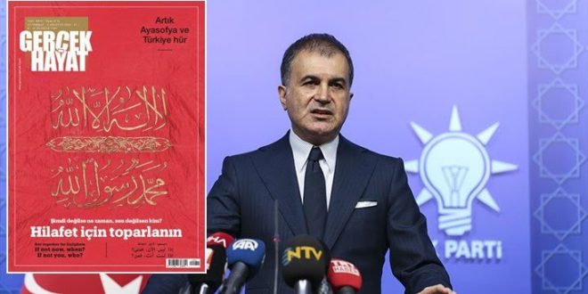 AK Parti'li Çelik'ten 'Hilafet çağrısına' tepki