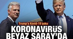 Koronavirüs Beyaz Saray'da! Trump'a Kovid-19 şoku