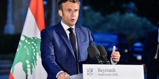 Macron: Fransa, Lübnan'da üzerine düşeni yapmazsa bu boşluğu Türkiye doldurur