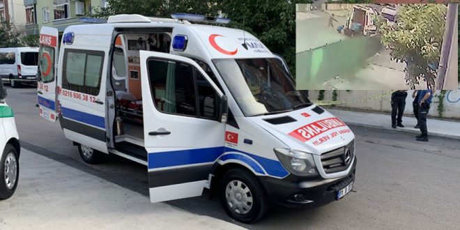 Pendik'te ambulans şoförü silahlı saldırıya uğradı