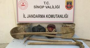 Sinop'ta uyuşturucu ve kaçak kazı operasyonunda 10 gözaltı