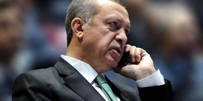 Erdoğan'dan  iki ülke cumhurbaşkan ile telefon diplomasisi