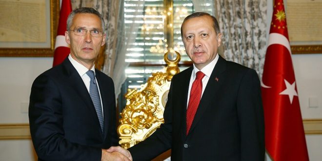 Erdoğan, NATO Genel Sekreteri Jens Stoltenberg ile görüştü