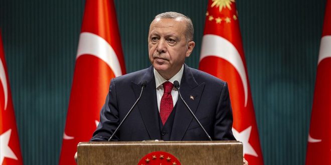 Erdoğan: Türk milleti tüm imkanlarıyla Azerbaycanlı kardeşlerinin yanındadır