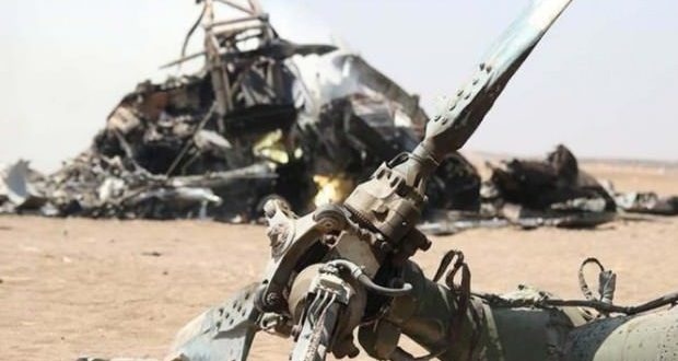 Libya'da paralı askerleri taşıyan helikopter düştü!