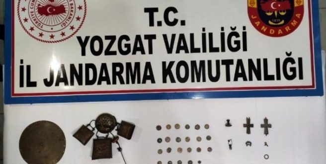 Yozgat'ta tarihi eser kaçakçılarına operasyon!