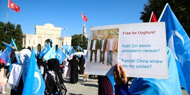 İstanbul'da Çin'in Doğu Türkistan işgali protesto edildi!