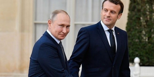 Macron ile Putin arasında iş birliği görüşmesi