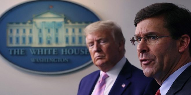 "Trump, Savunma Bakanı Esper'i Afganistan'dan çekilmeyi kabul etmediği için görevden aldı"