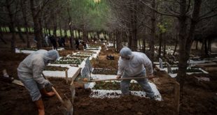 İstanbul'da koronadan ölenler böyle defnediliyor