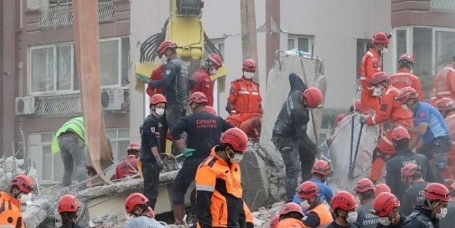 İzmir depreminde ölü sayısı 115'e yükseldi