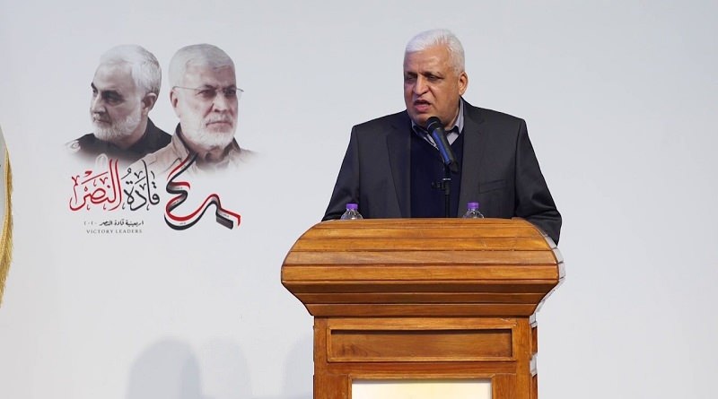 Haşdi Şabi'nin Başkanı Falih el-Feyyad