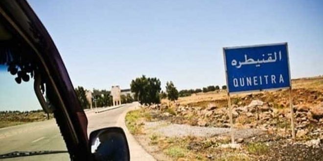 Kimliği belirsiz kişiler Deyrezzor'dan sonra Kuneytra'da sahnede