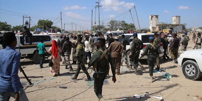 Somali'nin Başkentinde büyük bir patlama meydana geldi