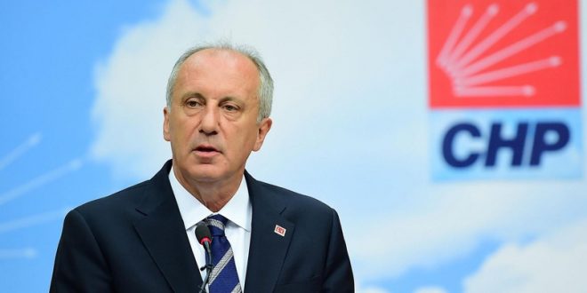 CHP'li Muharrem İnce partisinden istifa ediyor