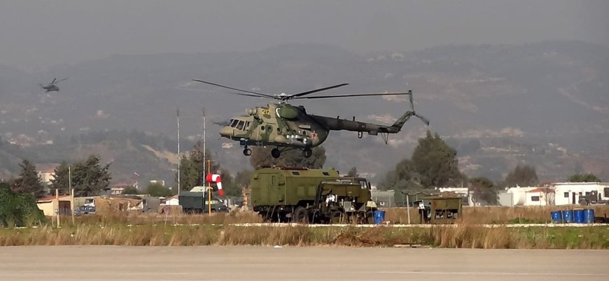 Suriye'nin doğusunda Rus helikopteri düştü