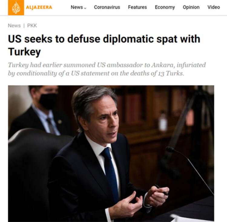 Al Jazeera: ABD Türkiye ile diplomatik atışmayı yatıştırmak için çabalıyor