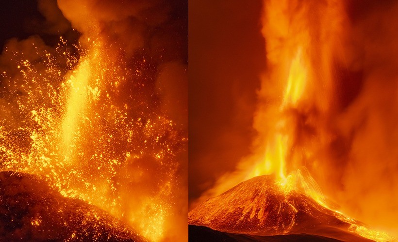 Etna Yanardağı'nda patlama