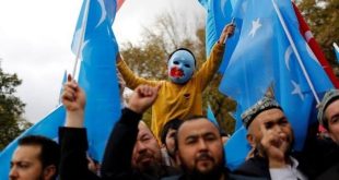 Uygur Türklerine karşı uygulanan baskı, Brüksel'de protesto edildi.