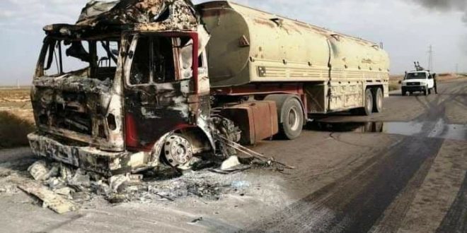 IŞİD militanları petrol tankerlerini hedef aldı