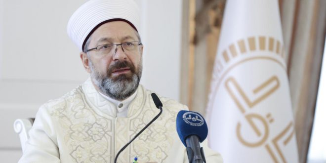 Diyanet İşleri Başkanı Erbaş, Kovid-19 testinin sonucunu açıkladı