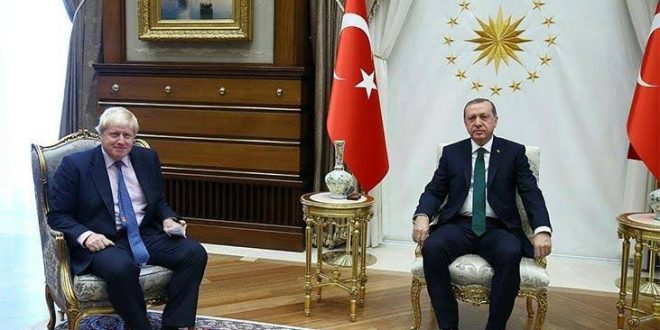 Erdoğan İngiltere Başbakanı Boris Johnson ile görüştü!