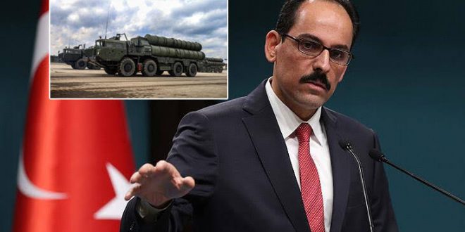 İbrahim Kalın: S-400 meselesini masada çözebiliriz!