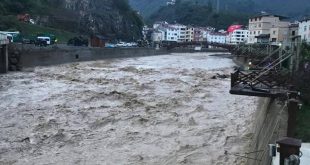 Giresun'da 4 işçi su akıntısına kapıldı!