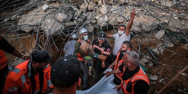 Gazze'de 200'den fazla konut yıkıldı, şehit sayısı 122'ye yükseldi!