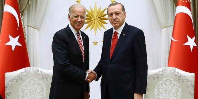 Başkan Erdoğan'la Biden görüşmesi başladı