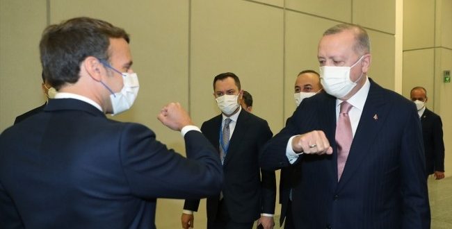 Erdoğan-Macron görüşmesi gerçekleşti