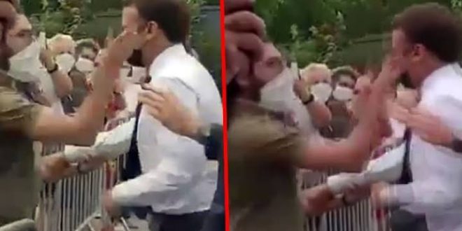 İlkokul öğrencisinden Macron'a: Tokat nasıldı?