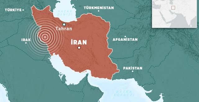 İran'da deprem!