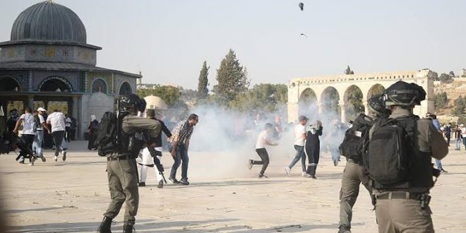 İsrail polisinden plastik mermilerle  müdahale,9 yaralı!