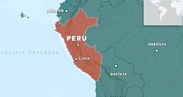 Peru'da 6 şiddetinde deprem