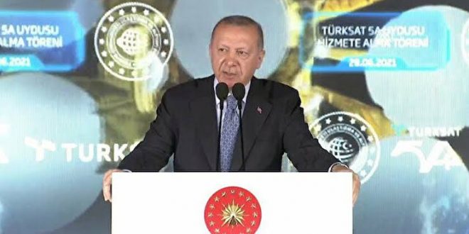 Türksat 5A uydusu hizmete girdi, Erdoğan'dan önemli açıklamalar