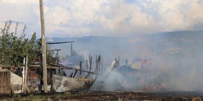 Yahudi yerleşimciler Filistinlilerin tarım arazilerini ateşe verdi