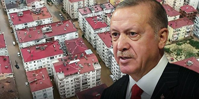 Cumhurbaşkanı Erdoğan sel bölgesinden önemli açıklamalarda bulundu