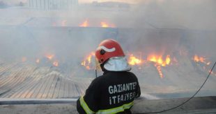 Gaziantep'te korkutan yangın