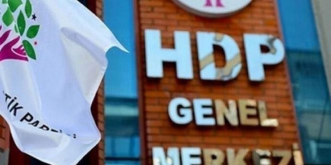 Kapatma davasına ilişkin iddianame HDP'ye tebliğ edildi