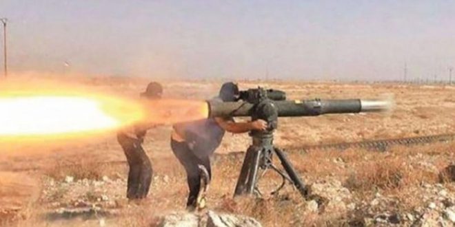 Teröristler ATGM saldırıları ile şaşkına döndü