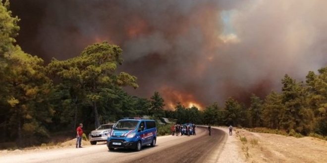 Yangına müdahale eden 2 işçiden acı haber