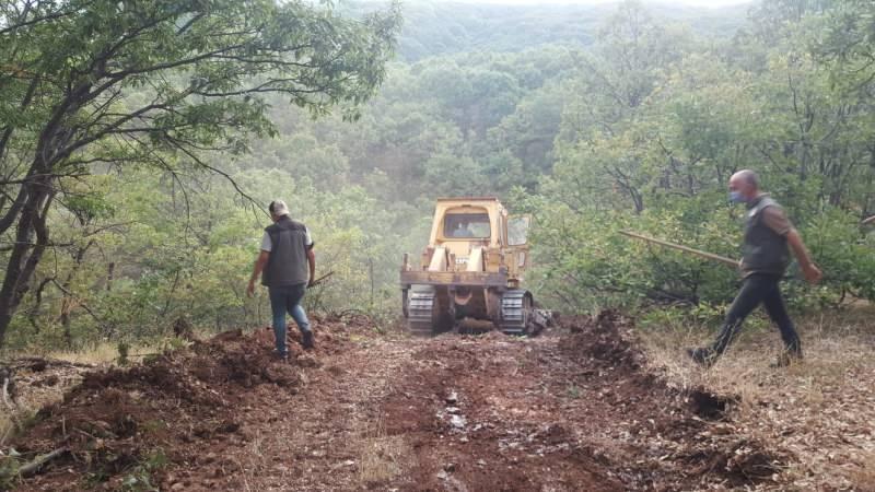 Tunceli'de PKK operasyonuna yangın engeli