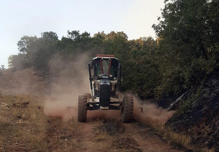 Tunceli'de PKK operasyonuna yangın engeli