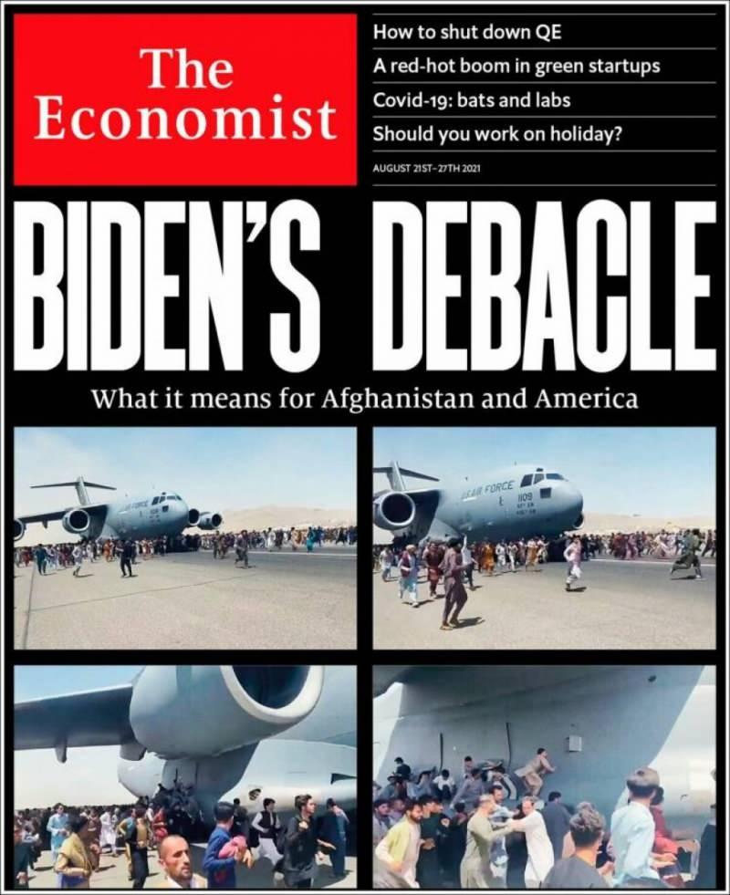 The Economist, Afganistan'ın faturasını Biden'a kesti